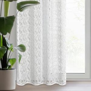 Firana gotowa EUROFIRANY Moni 140 x 250 cm BiaÅy