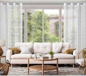 Firana gotowa EUROFIRANY Moni 140 x 250 cm BiaÅy