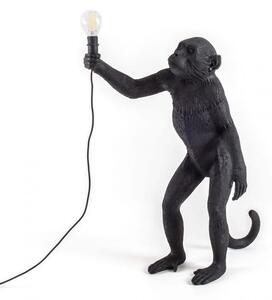 Lampa stołowa Monkey standing czarna Seletti