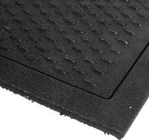 Wycieraczka ECOTREND Soft Step Plain Czarny 45 x 75 cm