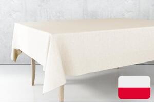Obrus 140x240 Plamoodporny Klasyczny Elegant Krem