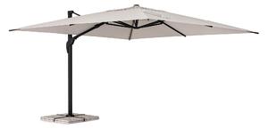 Nowoczesny Parasol ogrodowy Aries natural 4x4