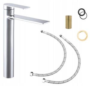 Bateria Umywalkowa Wysoka Granitan Faro Chrom 1 szt