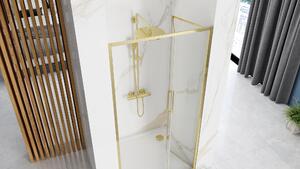 Drzwi Prysznicowe Składane REA Rapid Fold 100 Złote Gold