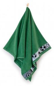 Ręcznik Piłka, 70X130, Zielony-ZE-081