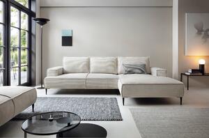 Masseno Narożnik DUNA Narożnik L-Kształtny, Modna sofa narożna do salonu - Beżowy, POSO 100