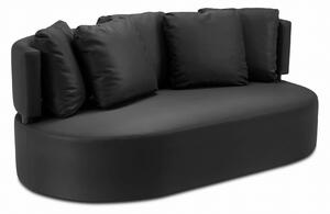 3-osobowa sofa ogrodowa Barts ciemna