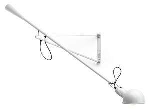 Lampa Ścienna FLOS, 265 Small, biały, salon, metal, design