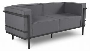 2-osobowa sofa ogrodowa Cannes antracytowa