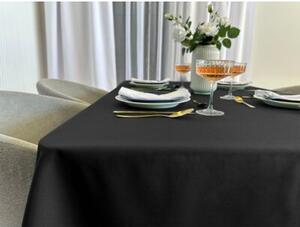 Obrus 150x350 Plamoodporny Surbo Czarny