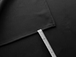 Obrus 150x350 Plamoodporny Surbo Czarny