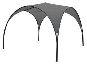 Nowoczesny pawilon ogrodowy Lugo 3,3 x 3,3 m Garden Point antracyt