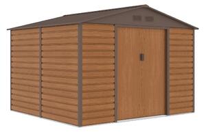 Domek narzędziowy metalowy Lahti 2,8 x 2,6 m Store Boss woodlike