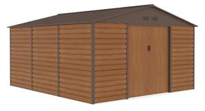 Domek narzędziowy metalowy Lahti 3,4 x 3,9 m Store Boss woodlike