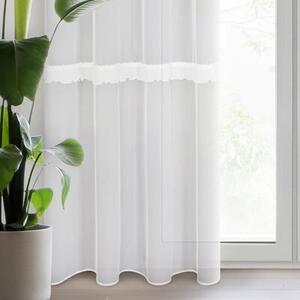 Firana gotowa EUROFIRANY Sofi 140 x 260 cm BiaÅy