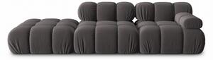 Sofa modułowa 4-osobowa Bellis ciemny szary L/P