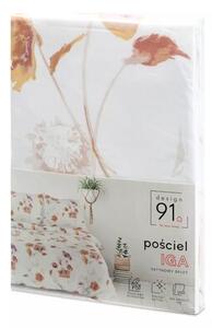 Pościel EUROFIRANY Design 91 Iga 140 x 200 cm Biało-brązowy