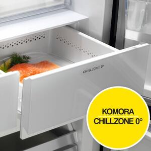 Lodówka ELECTROLUX ELT9VE52M0 Side by Side No frost 190cm Czarna