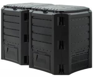 Kompostownik ogrodowy - Compogreen 800 l czarny Prosperplast