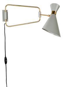 Lampa ścienna Shady szara