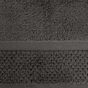 Ręcznik Vilia (04) 50 x 90 cm Brązowy
