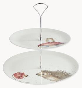 Patera z porcelany kostnej Tier
