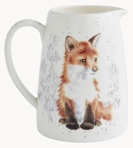 Dzbanek z porcelany kostnej Fox, 125 ml