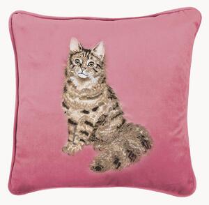 Poszewka na poduszkę z haftem Feline Fabulous