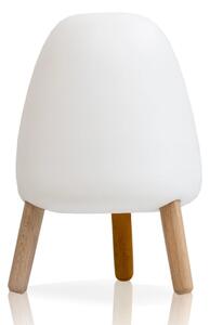Biała lampa stołowa Tomasucci Jelly, wys. 20 cm