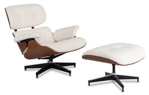 Fotel Wypoczynkowy Gabinetowy z PodnÃ³Å¼kiem Nowoczesny Loft Stylowy PALERMO