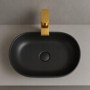 Umywalka nablatowa Estiva GABA Black Matt czarna matowa 47,5x34x13,5 cm 1 szt