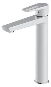 Cersanit Cersanit S951-355 - Kran do umywalki MILLE 27 cm biały + odpływ CS0085