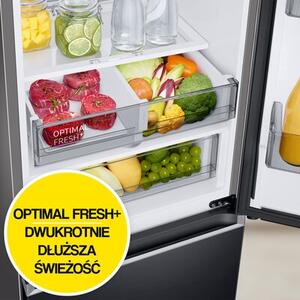 Lodówka SAMSUNG RB34C775CB1 EF AI No Frost 185.3cm Grafitowa