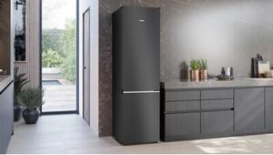 Lodówka SIEMENS KG39NAXAG No Frost 203cm Czarna stalowa
