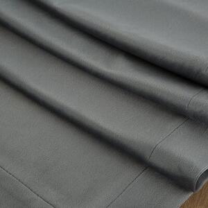 Obrus EUROFIRANY Melinda 140 x 220 cm Stalowy