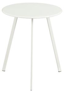 Stolik ogrodowy Mica Decorations Seattle – okrgy stolik kawowy – stolik na roliny i stolik do kawy – wys. 45 cm x red. 38 cm – metal – biay
