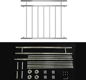 Melko Francuska kratka balkonowa ze stali nierdzewnej balustrada schodowa - 100 cm