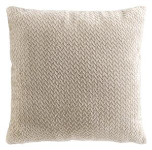 Poduszka dekoracyjna z mikfroflaneli 45x45 cm Flanela – douceur d'intérieur