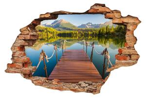 Naklejka Ambiance Panorama Mountain Lake, 60x90 cm