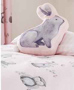 Dziecięca poduszka z motywem króliczka Catherine Lansfield Woodland Friends, 60x40 cm