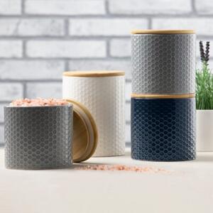 Pojemnik ceramiczny AMBITION Tuvo 0.67 L Biały