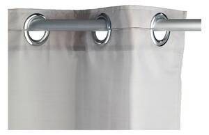 Szarobeżowa zasłona prysznicowa z warstwą przeciw pleśni Wenko Comfort Flex, 180x200 cm