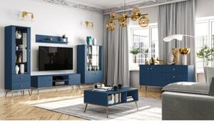 Komoda BLU 160 2D3S granatowa