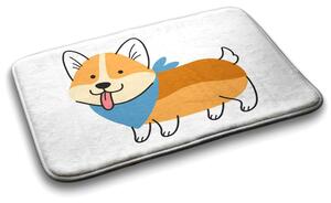 Antypoślizgowy dywanik łazienkowy Antypoślizgowy dywanik łazienkowy Pies Shiba Inu
