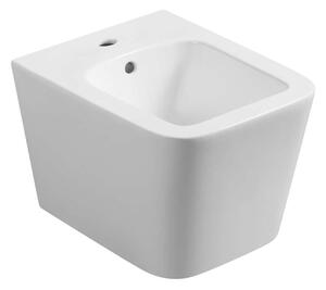 Kielle Arkas I - Bidet wiszący, z przelewem, z otworem na baterię, biały 30311000