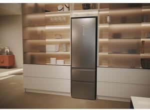 Lodówka HAIER HTW5620DNMG No Frost 205cm Inox