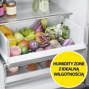 Lodówka HAIER HTW5620DNMG No Frost 205cm Inox