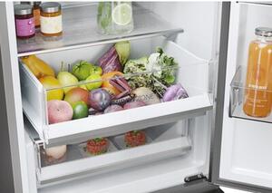 Lodówka HAIER HTW5620DNMG No Frost 205cm Inox