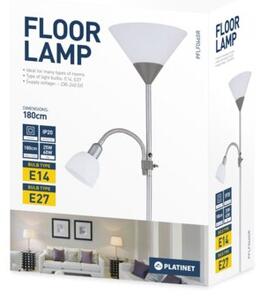Lampa podłogowa PLATINET PFLF066GR Szary wysokość 180 cm