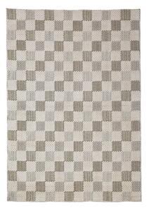 Zielony dywan z mieszanki bawełny odpowiedni do prania 155x230 cm Muted Checkerboard – Flair Rugs